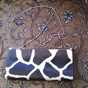 Clearance Animal Print Clutch.